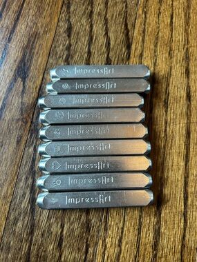 Assorted Impressart Metal Stamps 🩶